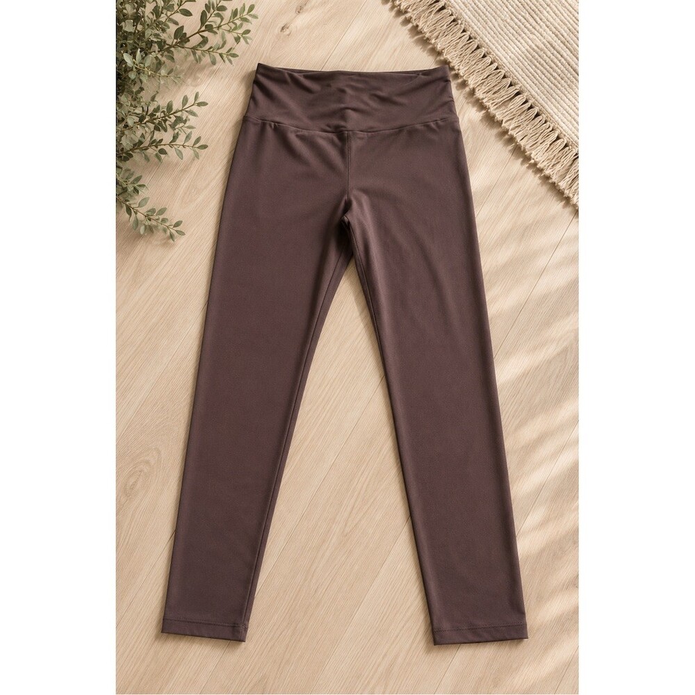 LuLaRoe Leggings Womens Size T/C  Brown High Waist Full Length Yoga Athleisure